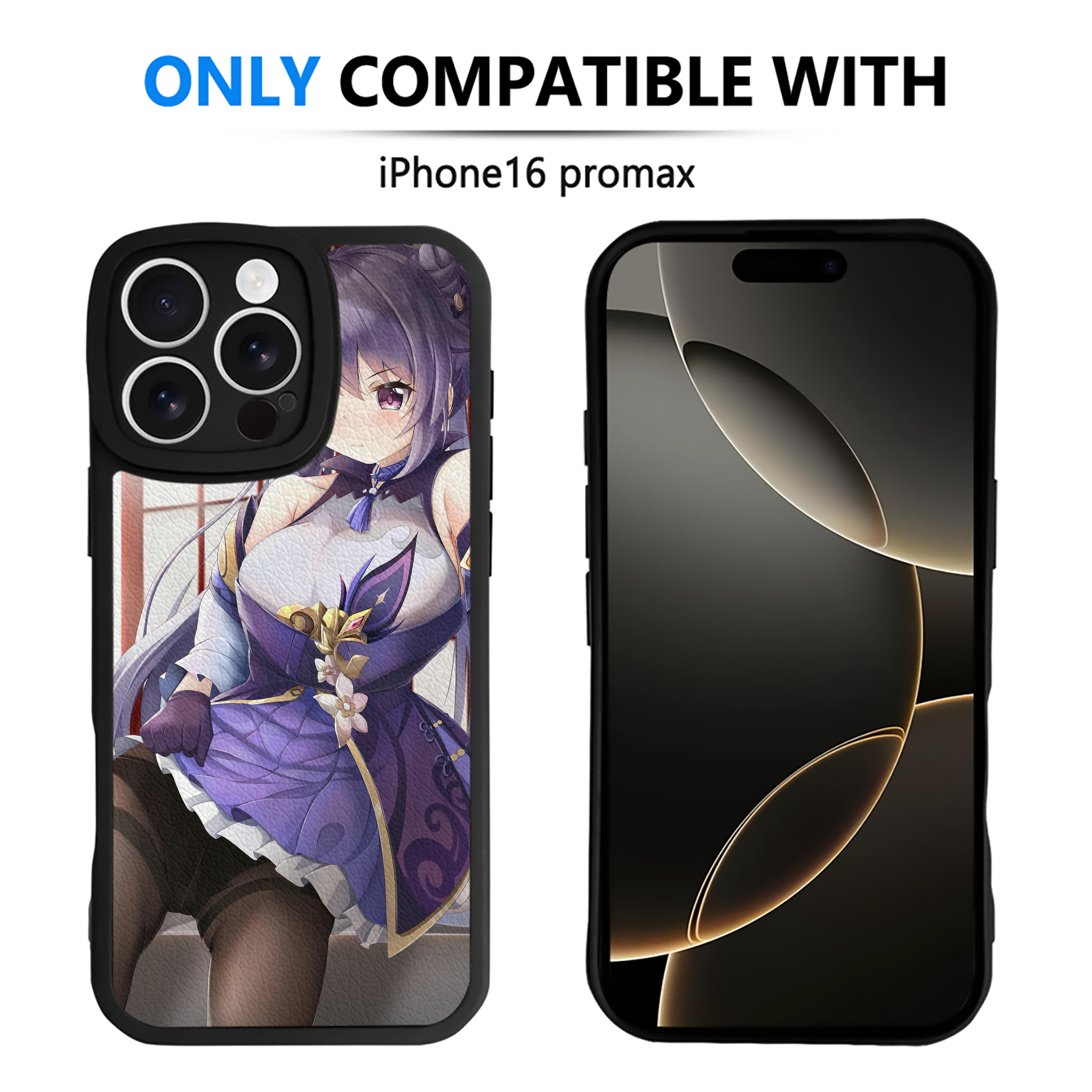 げんし神 genshin 【iPhone 16シリーズ対応】シリコンスマホケース（レザー調） 材質：シリコン